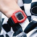 Casio Casio G-Shock GW-M5610RB-4  - задняя крышка пластик корпуса, япония часы