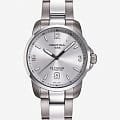 Certina Certina DS Podium C001.410.11.037.00  C0014101103700 кварцевые мужские часы серебристый циферблат, браслет нержавеющая сталь — вид спереди