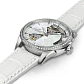 Hamilton Hamilton Jazzmaster Open Heart Lady Auto H32205890, jazzmaster швейцария женские часы на браслете кожаный боковой вид