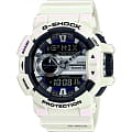 Casio Casio G-Shock GBA-400-7C G-SQUAD GBA-400-7C электронные мужские часы серый циферблат, браслет пластик — вид спереди