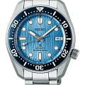 Seiko Seiko Prospex SPB299J1  SPB299J1 механические мужские часы бирюзовый циферблат, браслет нержавеющая сталь — вид спереди