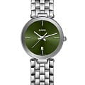Rado Rado Florence R48874313  R48874313 кварцевые женские часы зеленый циферблат, браслет нержавеющая сталь — вид спереди