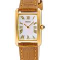 Seiko Seiko Conceptual Series Dress SWR100P1  SWR100P1 кварцевые женские часы белый циферблат, браслет кожаный — вид спереди