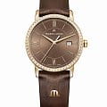 Maurice Lacroix Maurice Lacroix Eliros EL1094-PVPD1-710-1  EL1094-PVPD1-710-1 кварцевые женские часы коричневый циферблат, браслет кожаный — вид спереди