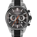 Jacques Lemans Jacques Lemans Sport 1-2119E  1-2119E кварцевые мужские часы черный циферблат, браслет нержавеющая сталь — вид спереди