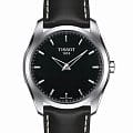 Tissot Tissot Couturier Automatic Small Secret Date T035.446.16.051.02 Couturier T0354461605102 кварцевые мужские часы черный циферблат, браслет кожаный — вид спереди