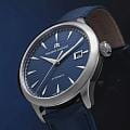 Maurice Lacroix Maurice Lacroix 1975 Automatic Vagues Du Jura 756108-SS001-430-4  швейцарские мужские часы на браслете кожаный боковой вид