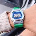Casio Casio G-Shock DW-5600EU-8A3DR (DW-5600EU-8A3) DW-5600, наручные мужские часы фото под углом