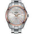 Rado Rado Hyperchrome Automatic UTC R32050103 Automatic R32050103 механические мужские часы серебристый циферблат, браслет нержавеющая сталь — вид спереди