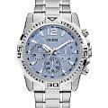 Guess Guess Sport GW0056G2  GW0056G2 кварцевые мужские часы голубой циферблат, браслет нержавеющая сталь — вид спереди