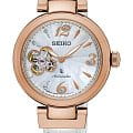 Seiko Seiko SSA812J1  SSA812J1 механические женские часы перламутровый циферблат, браслет кожаный — вид спереди
