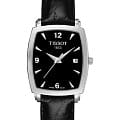 Tissot Tissot Everytime T057.910.16.057.00 Everytime T0579101605700 кварцевые женские часы черный циферблат, браслет кожаный — вид спереди