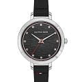 U.S. Polo Assn. U.S. Polo Assn. Stile USPA2092-03  USPA2092-03 кварцевые женские часы черный циферблат, браслет кожаный — вид спереди