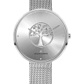 Jacques Lemans Jacques Lemans Design Collection 1-2092O  1-2092O кварцевые женские часы серебристый циферблат, браслет нержавеющая сталь — вид спереди