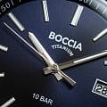 Boccia Titanium Boccia Titanium 3633-01 мужские часы синий циферблат на запястье