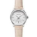 Hamilton Hamilton Jazzmaster Lady Quartz H42211855  H42211855 кварцевые женские часы белый циферблат, браслет кожаный — вид спереди