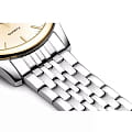 Adriatica Adriatica A1024.2111Q кварцевые мужские часы часы, крупный план золотой циферблат