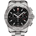 Breitling Breitling Avenger B01 Chronograph 44 AB0147101B1A1  AB0147101B1A1 механические мужские часы черный циферблат, браслет нержавеющая сталь — вид спереди