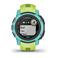Garmin Garmin Instinct 2s Surf Waikiki 010-02563-02 электронные мужские часы часы, крупный план  циферблат
