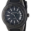 Jacques Lemans Jacques Lemans 1-1784i  1-1784i кварцевые мужские часы черный циферблат, браслет силикон — вид спереди