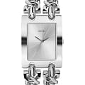 Guess GUESS W1117L1  W1117L1 кварцевые женские часы  серебристый циферблат, браслет нержавеющая сталь — вид спереди