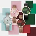 Casio Casio Sheen SHE-4547PGM-5A, sheen япония женские часы на браслете нержавеющая сталь боковой вид