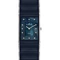 Jacques Lemans Jacques Lemans Dublin 1-1940H  1-1940H кварцевые женские часы синий циферблат, браслет сталь с ip покрытием + керамика — вид спереди