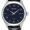 Seiko Seiko Conceptual Series Dress SNE491P1  SNE491P1 кварцевые мужские часы синий циферблат, браслет кожаный — вид спереди
