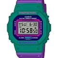 Casio Casio G-Shock DW-5600TB-6 DW-5600 DW-5600TB-6E электронные мужские часы красный циферблат, браслет пластик — вид спереди