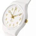 Swatch Swatch Gent Biosourced Swatch Pay! SO28W111-5300 женские часы белый циферблат на запястье