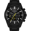 Jacques Lemans Jacques Lemans Sport 1-2119F  1-2119F кварцевые мужские часы черный циферблат, браслет нержавеющая сталь — вид спереди