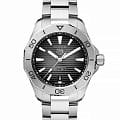 TAG Heuer TAG Heuer Aquaracer Professional 200 WBP2110.BA0627  WBP2110.BA0627 механические мужские часы черный циферблат, браслет нержавеющая сталь — вид спереди
