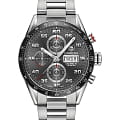 TAG Heuer TAG Heuer Carrera CV2A1U.BA0738  CV2A1U.BA0738 механические мужские часы  серый циферблат, браслет нержавеющая сталь — вид спереди