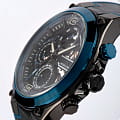 Jacques Lemans Jacques Lemans Sport 1-2150B,  австрия мужские часы на браслете кожаный боковой вид