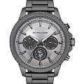 U.S. Polo Assn. U.S. Polo Assn. Crossing USPA1034-07  USPA1034-07 кварцевые мужские часы серый циферблат, браслет нержавеющая сталь с ip-покрытием — вид спереди
