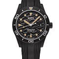 Mido Mido Ocean Star 39 M026.907.37.051.00  M0269073705100 механические женские часы черный циферблат, браслет каучук — вид спереди
