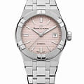 Maurice Lacroix Maurice Lacroix Aikon Automatic AI6007-SS00F-530-E  AI6007-SS00F-530-E механические женские часы розовый циферблат, браслет нержавеющая сталь — вид спереди