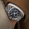Hamilton Hamilton Jazzmaster Auto Chrono H32596131 механические мужские часы часы крупный план черный циферблата