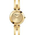 Salvatore Ferragamo Salvatore Ferragamo FAT060017  FAT060017 кварцевые женские часы  золотой циферблат, браслет сталь с ip покрытием — вид спереди