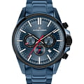 Jacques Lemans Jacques Lemans Sport 1-2119G  1-2119G кварцевые мужские часы синий циферблат, браслет нержавеющая сталь — вид спереди