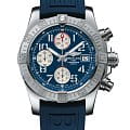 Breitling Breitling Avenger II A13381111C1S2  A13381111C1S2 механические мужские часы черный циферблат, браслет каучук — вид спереди