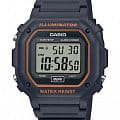 Casio Casio Collection F-108WH-8A2EF  F-108WH-8A2E кварцевые мужские часы серый циферблат, браслет пластик — вид спереди