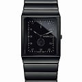 Rado Rado Ceramica R21706162  R21706162 кварцевые мужские часы черный циферблат, браслет высокотехнологичная керамика — вид спереди