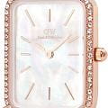 Оригинальные часы Daniel Wellington Daniel Wellington Quadro Crystal Zodiac Melrose DW00100748 кварцевые калибр механизма  общий вид