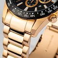 Jacques Lemans Jacques Lemans Sport 1-2140i,  австрия мужские часы на браслете нержавеющая сталь с pvd-покрытием боковой вид