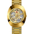 Rado Rado DiaStar Original Skeleton R12064253 Automatic R12064253 механические мужские часы золотой циферблат, браслет нержавеющая сталь с pvd-покрытием — вид спереди