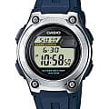 Casio Casio Collection W-211-2A  W-211-2A кварцевые мужские часы серый циферблат, браслет пластик — вид спереди