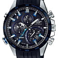 Casio Casio Edifice EQB-501XBR-1A EQB EQB-501XBR-1A кварцевые мужские часы синий циферблат, браслет полимер — вид спереди