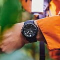 Casio Casio Pro Trek PRW-61FC-1, pro trek япония мужские часы на браслете пластик боковой вид