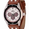 Invicta Invicta Specialty IN44837  IN44837 кварцевые мужские часы  цветной циферблат, браслет кожаный — вид спереди